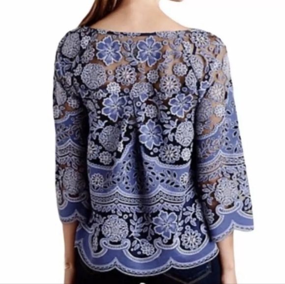 ANTHRO | HD in Paris Lace Top - Picture 3 of 7